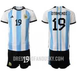 Levné Dětský Fotbalový Dres Argentina Nicolas Otamendi 19 Domácí Mistrovství Světa 2022 Levné Dětský Fotbalový Dres Argentina Nicolas Otamendi 19 Domácí Mistrovství Světa 2022