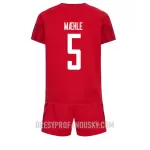 Levné Dětský Fotbalový Dres Dánsko Joakim Maehle 5 Domácí Mistrovství Světa 2022