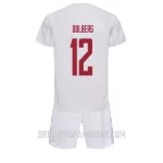 Levné Dětský Fotbalový Dres Dánsko Kasper Dolberg 12 Venkovní Mistrovství Světa 2022