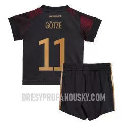 Levné Dětský Fotbalový Dres Německo Mario Gotze 11 Venkovní Mistrovství Světa 2022 Levné Dětský Fotbalový Dres Německo Mario Gotze 11 Venkovní Mistrovství Světa 2022