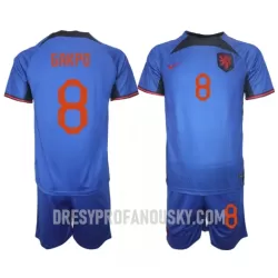 Levné Dětský Fotbalový Dres Nizozemsko Cody Gakpo 8 Venkovní Mistrovství Světa 2022 Levné Dětský Fotbalový Dres Nizozemsko Cody Gakpo 8 Venkovní Mistrovství Světa 2022