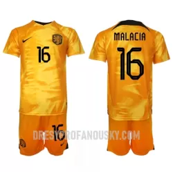 Levné Dětský Fotbalový Dres Nizozemsko Tyrell Malacia 16 Domácí Mistrovství Světa 2022 Levné Dětský Fotbalový Dres Nizozemsko Tyrell Malacia 16 Domácí Mistrovství Světa 2022