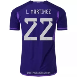 Levné Mužský Fotbalový Dres Argentina Lautaro Martinez 22 Venkovní Mistrovství Světa 2022 Levné Mužský Fotbalový Dres Argentina Lautaro Martinez 22 Venkovní Mistrovství Světa 2022