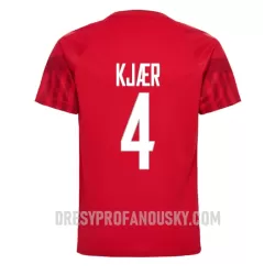 Levné Mužský Fotbalový Dres Dánsko Simon Kjaer 4 Domácí Mistrovství Světa 2022 Levné Mužský Fotbalový Dres Dánsko Simon Kjaer 4 Domácí Mistrovství Světa 2022
