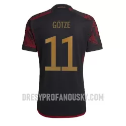 Levné Mužský Fotbalový Dres Německo Mario Gotze 11 Venkovní Mistrovství Světa 2022 Levné Mužský Fotbalový Dres Německo Mario Gotze 11 Venkovní Mistrovství Světa 2022