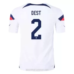 Levné Mužský Fotbalový Dres Spojené Státy Americké DEST 2 Domácí Mistrovství Světa 2022 Levné Mužský Fotbalový Dres Spojené Státy Americké DEST 2 Domácí Mistrovství Světa 2022