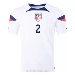 Levné Mužský Fotbalový Dres Spojené Státy Americké DEST 2 Domácí Mistrovství Světa 2022