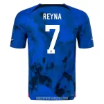 Levné Mužský Fotbalový Dres Spojené Státy Americké HEATH 7 Venkovní Mistrovství Světa 2022