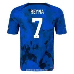 Levné Mužský Fotbalový Dres Spojené Státy Americké HEATH 7 Venkovní Mistrovství Světa 2022 Levné Mužský Fotbalový Dres Spojené Státy Americké HEATH 7 Venkovní Mistrovství Světa 2022