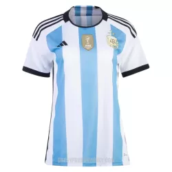 Levné Dámský Fotbalový Dres Argentina 3 Star Domácí Mistrovství Světa 2022 Levné Dámský Fotbalový Dres Argentina 3 Star Domácí Mistrovství Světa 2022