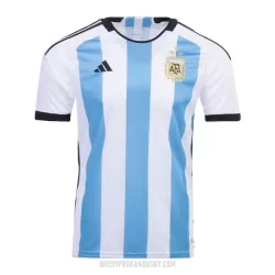 Levné Mužský Fotbalový Dres Argentina 3 Star Domácí Mistrovství Světa 2022 Levné Mužský Fotbalový Dres Argentina 3 Star Domácí Mistrovství Světa 2022