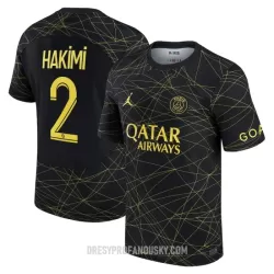 Levné Mužský Fotbalový Dres Paris Saint-Germain HAKIMI 2 Čtvrtý Jordan 2022-23 Levné Mužský Fotbalový Dres Paris Saint-Germain HAKIMI 2 Čtvrtý Jordan 2022-23