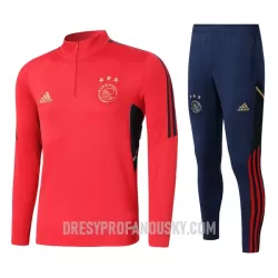Levné Dětský Ajax Tréninkové teplákové soupravy Čtvrt-Zip 2022-23 Červená Levné Dětský Ajax Tréninkové teplákové soupravy Čtvrt-Zip 2022-23 Červená