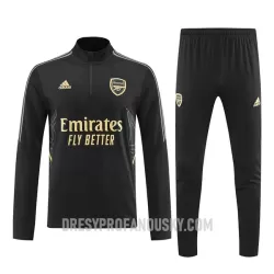 Levné Mužský Arsenal Tréninkové teplákové soupravy Čtvrt-Zip 2022-23 Černá Levné Mužský Arsenal Tréninkové teplákové soupravy Čtvrt-Zip 2022-23 Černá