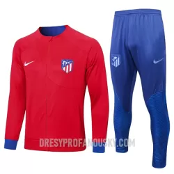 Levné Mužský Atlético Madrid Tréninkový Mikina Soupravy 2022-23 Červená Levné Mužský Atlético Madrid Tréninkový Mikina Soupravy 2022-23 Červená