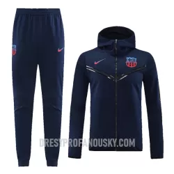 Levné Mužský Barcelona Navy Version Tréninkový Bunda Kapucí Soupravy 2022-23 Levné Mužský Barcelona Navy Version Tréninkový Bunda Kapucí Soupravy 2022-23
