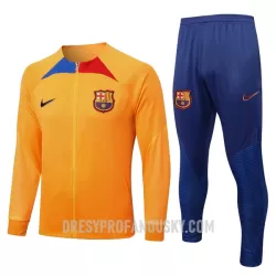 Levné Mužský Barcelona Orange Version Tréninkový Mikina Soupravy 2022-23 Levné Mužský Barcelona Orange Version Tréninkový Mikina Soupravy 2022-23