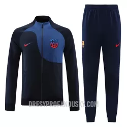 Levné Mužský Barcelona Tréninkový Mikina Soupravy 2022-23 Černá Modrá Levné Mužský Barcelona Tréninkový Mikina Soupravy 2022-23 Černá Modrá