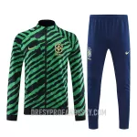 Levné Mužský Brazílie Green Teplákové Soupravy 2022 Černá