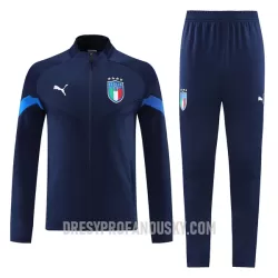 Levné Mužský Itálie Navy Version Tréninkový Mikina Soupravy 2022-23 Levné Mužský Itálie Navy Version Tréninkový Mikina Soupravy 2022-23