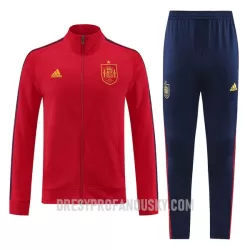 Levné Mužský Španělsko Teplákové Soupravy 2022-23 Červená Levné Mužský Španělsko Teplákové Soupravy 2022-23 Červená