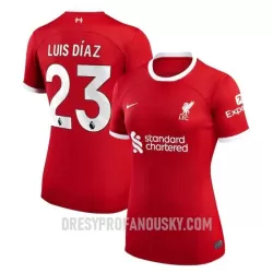 Levné Dámský Fotbalový Dres Liverpool Luis Diaz 23 Domácí 2023-24 Levné Dámský Fotbalový Dres Liverpool Luis Diaz 23 Domácí 2023-24