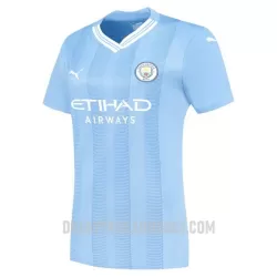 Levné Dámský Fotbalový Dres Manchester City Domácí 2023-24 Levné Dámský Fotbalový Dres Manchester City Domácí 2023-24