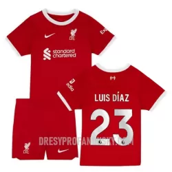 Levné Dětský Fotbalový Dres Liverpool Luis Diaz 23 Domácí 2023-24 Levné Dětský Fotbalový Dres Liverpool Luis Diaz 23 Domácí 2023-24
