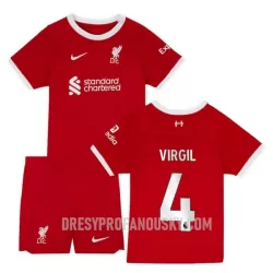Levné Dětský Fotbalový Dres Liverpool Virgil 4 Domácí 2023-24 Levné Dětský Fotbalový Dres Liverpool Virgil 4 Domácí 2023-24
