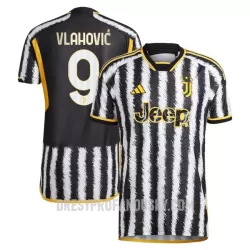 Levné Mužský Fotbalový Dres Juventus Vlahovic 9 Domácí 2023-24 Levné Mužský Fotbalový Dres Juventus Vlahovic 9 Domácí 2023-24