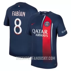 Levné Mužský Fotbalový Dres Paris Saint-Germain Fabian 8 Domácí 2023-24 Levné Mužský Fotbalový Dres Paris Saint-Germain Fabian 8 Domácí 2023-24
