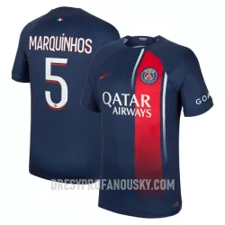 Levné Mužský Fotbalový Dres Paris Saint-Germain Marquinhos 5 Domácí 2023-24 Levné Mužský Fotbalový Dres Paris Saint-Germain Marquinhos 5 Domácí 2023-24