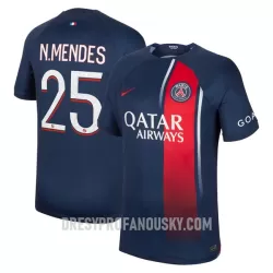 Levné Mužský Fotbalový Dres Paris Saint-Germain N.Mendes 25 Domácí 2023-24 Levné Mužský Fotbalový Dres Paris Saint-Germain N.Mendes 25 Domácí 2023-24