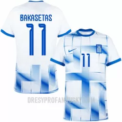 Levné Mužský Fotbalový Dres Řecko Bakasetas 11 Domácí 2023-24 Levné Mužský Fotbalový Dres Řecko Bakasetas 11 Domácí 2023-24