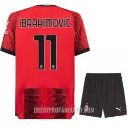 Levné Dětský Fotbalový Dres AC Milán Ibrahimovic 11 Domácí 2023-24 Levné Dětský Fotbalový Dres AC Milán Ibrahimovic 11 Domácí 2023-24
