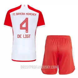 Levné Dětský Fotbalový Dres FC Bayern Mnichov De Ligt 4 Domácí 2023-24 Levné Dětský Fotbalový Dres FC Bayern Mnichov De Ligt 4 Domácí 2023-24