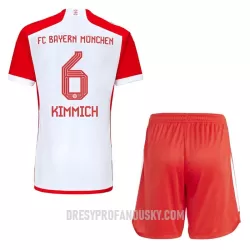 Levné Dětský Fotbalový Dres FC Bayern Mnichov Joshua Kimmich 6 Domácí 2023-24 Levné Dětský Fotbalový Dres FC Bayern Mnichov Joshua Kimmich 6 Domácí 2023-24