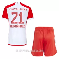 Levné Dětský Fotbalový Dres FC Bayern Mnichov Lucas Hernandez 21 Domácí 2023-24 Levné Dětský Fotbalový Dres FC Bayern Mnichov Lucas Hernandez 21 Domácí 2023-24