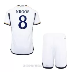 Levné Dětský Fotbalový Dres Real Madrid Kroos 8 Domácí 2023-24 Levné Dětský Fotbalový Dres Real Madrid Kroos 8 Domácí 2023-24