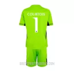 Levné Dětský Fotbalový Dres Real Madrid Thibaut Courtois 1 Brankářské Domácí 2023-24