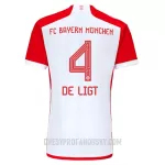 Levné Mužský Fotbalový Dres FC Bayern Mnichov De Ligt 4 Domácí 2023-24