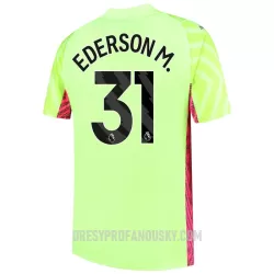 Levné Mužský Fotbalový Dres Manchester City Ederson Brankářské Alternativní 2023-24 Levné Mužský Fotbalový Dres Manchester City Ederson Brankářské Alternativní 2023-24