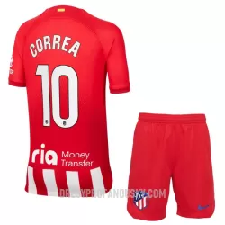 Levné Dětský Fotbalový Dres Atlético Madrid Correa 10 Domácí 2023-24 Levné Dětský Fotbalový Dres Atlético Madrid Correa 10 Domácí 2023-24
