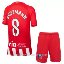 Levné Dětský Fotbalový Dres Atlético Madrid Griezmann 8 Domácí 2023-24 Levné Dětský Fotbalový Dres Atlético Madrid Griezmann 8 Domácí 2023-24