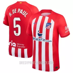 Levné Mužský Fotbalový Dres Atlético Madrid R. De Paul 5 Domácí 2023-24 Levné Mužský Fotbalový Dres Atlético Madrid R. De Paul 5 Domácí 2023-24