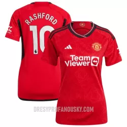 Levné Dámský Fotbalový Dres Manchester United Rashford 10 Domácí 2023-24 Levné Dámský Fotbalový Dres Manchester United Rashford 10 Domácí 2023-24