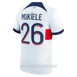 Levné Mužský Fotbalový Dres Paris Saint-Germain Mukiele 26 Venkovní 2023-24