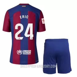 Levné Dětský Fotbalový Dres FC Barcelona Eric 24 Domácí 2023-24 Levné Dětský Fotbalový Dres FC Barcelona Eric 24 Domácí 2023-24