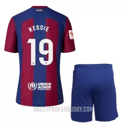 Levné Dětský Fotbalový Dres FC Barcelona Kessie 19 Domácí 2023-24 Levné Dětský Fotbalový Dres FC Barcelona Kessie 19 Domácí 2023-24