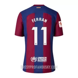 Levné Mužský Fotbalový Dres FC Barcelona Ferran 11 Domácí 2023-24 Levné Mužský Fotbalový Dres FC Barcelona Ferran 11 Domácí 2023-24